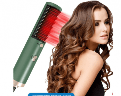 Professional Hot Air Brush Green