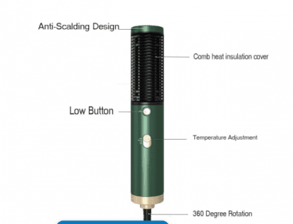Professional Hot Air Brush Green