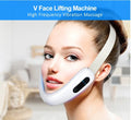 Chin V-Line Up Lift Belt Machine Red Blue LED Photon Therapy Facial Lifting Device - White