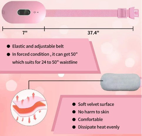 Menstrual Heating Pad - Pink