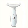 Usb Rechargeable Facial & Neck Massager With 3 Massage Modes(White)